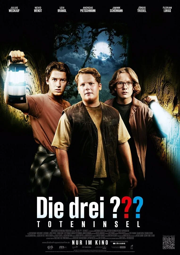 Filmposter "Die drei ??? - Toteninsel" Tim Dünschede