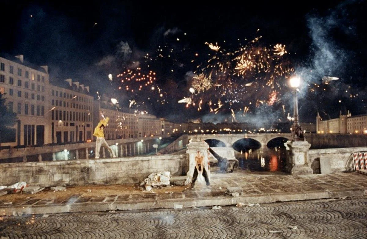 Juliette Binoche und Denis Lavant als Michèle und Alex in "Die Liebenden von Pont-Neuf" "Les Amanats du Pont-Neuf" Laos Carax