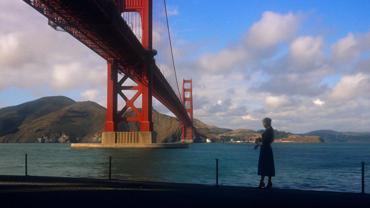 Film Still "Vertigo" Alfred Hitchcock, Kim Novak, James Stewart