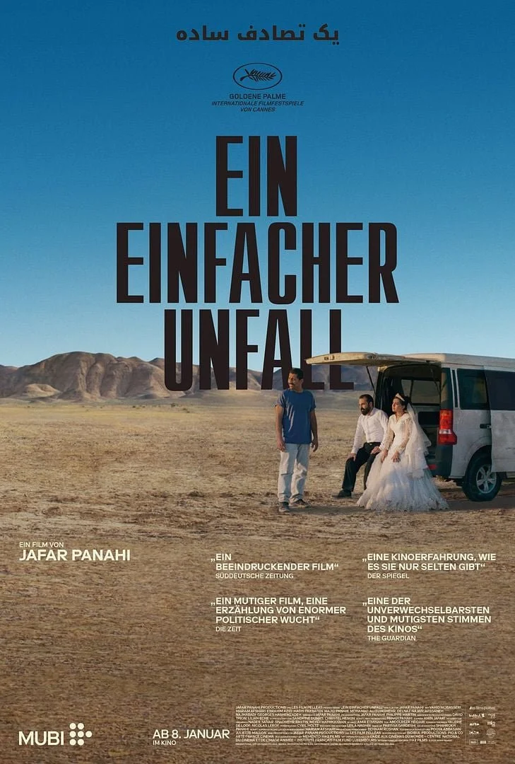 Filmposter "Ein einfacher Unfall" Jafar Panahi
