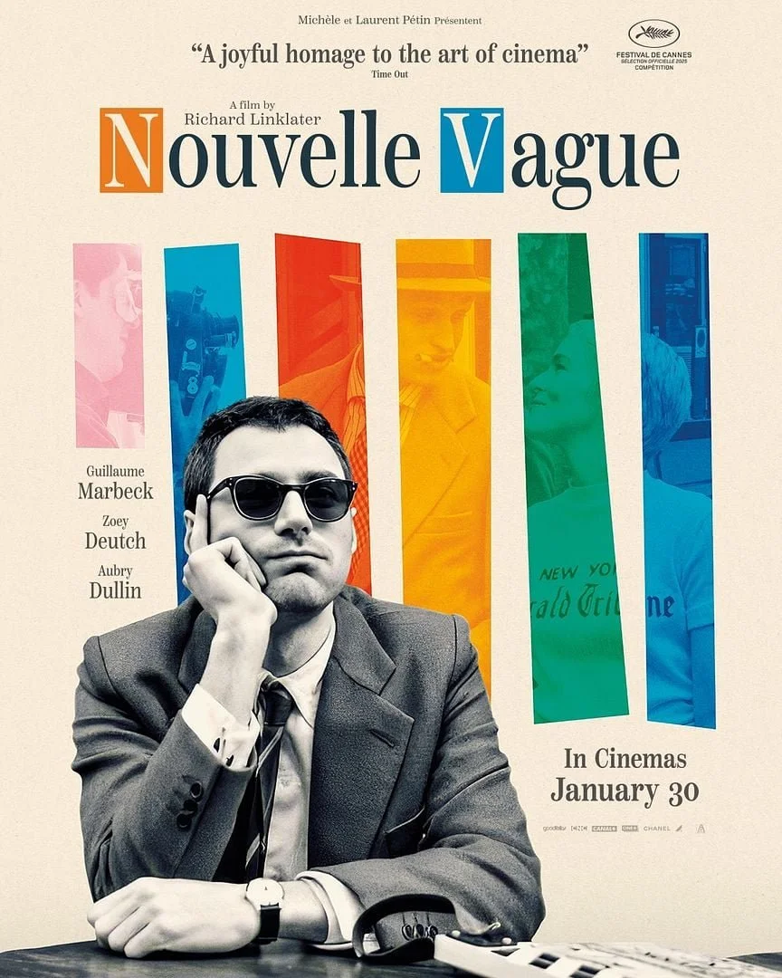 Filmposter "Nouvelle Vague" Richard Linklater