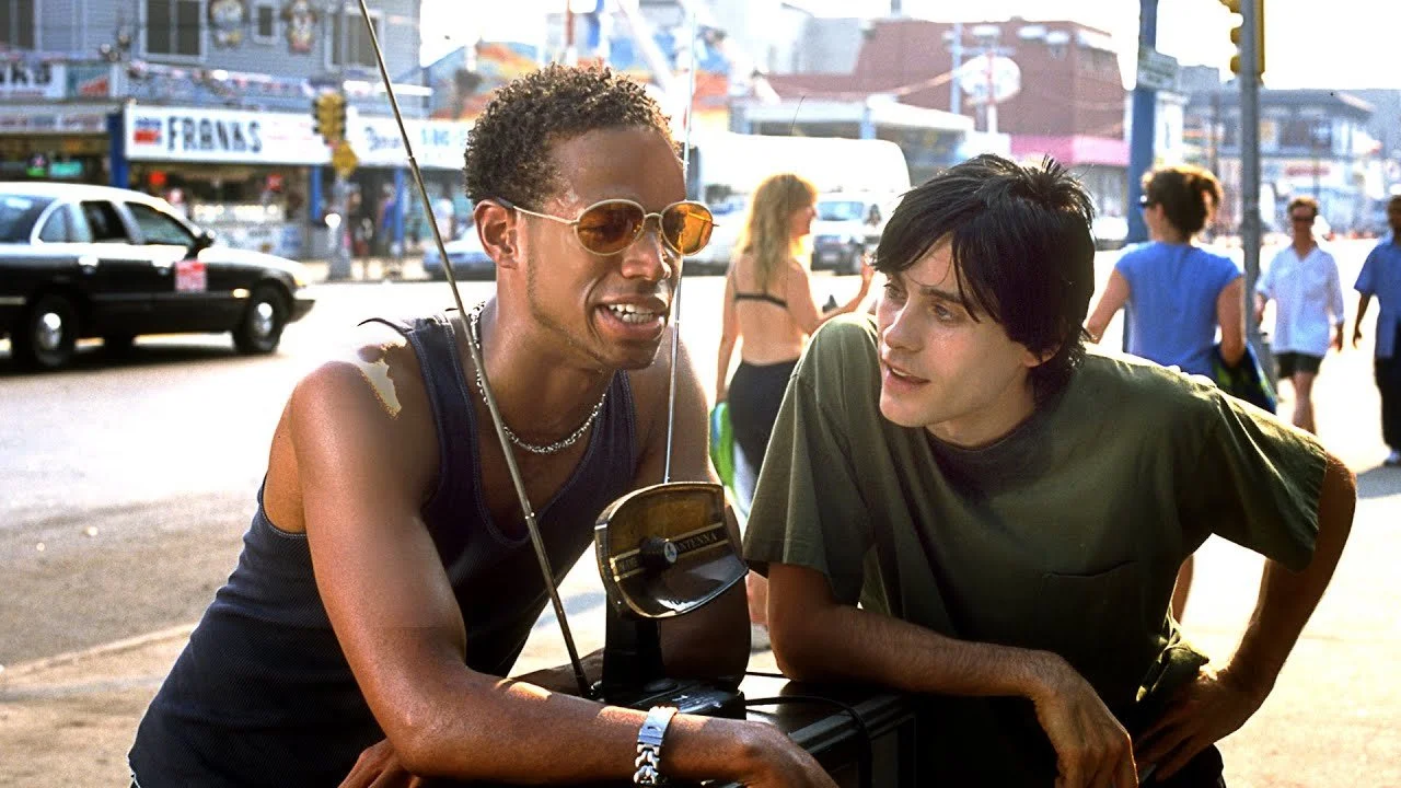 Jared Leto und Marlon Wayans als Harry Goldfarb und Tyrone C. Love in "Requiem for a Dream" von Darren Aronofsky