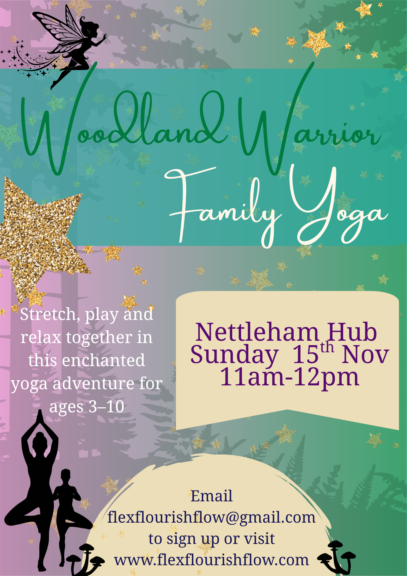 Woodland Warriors Family Yoga - 15th November