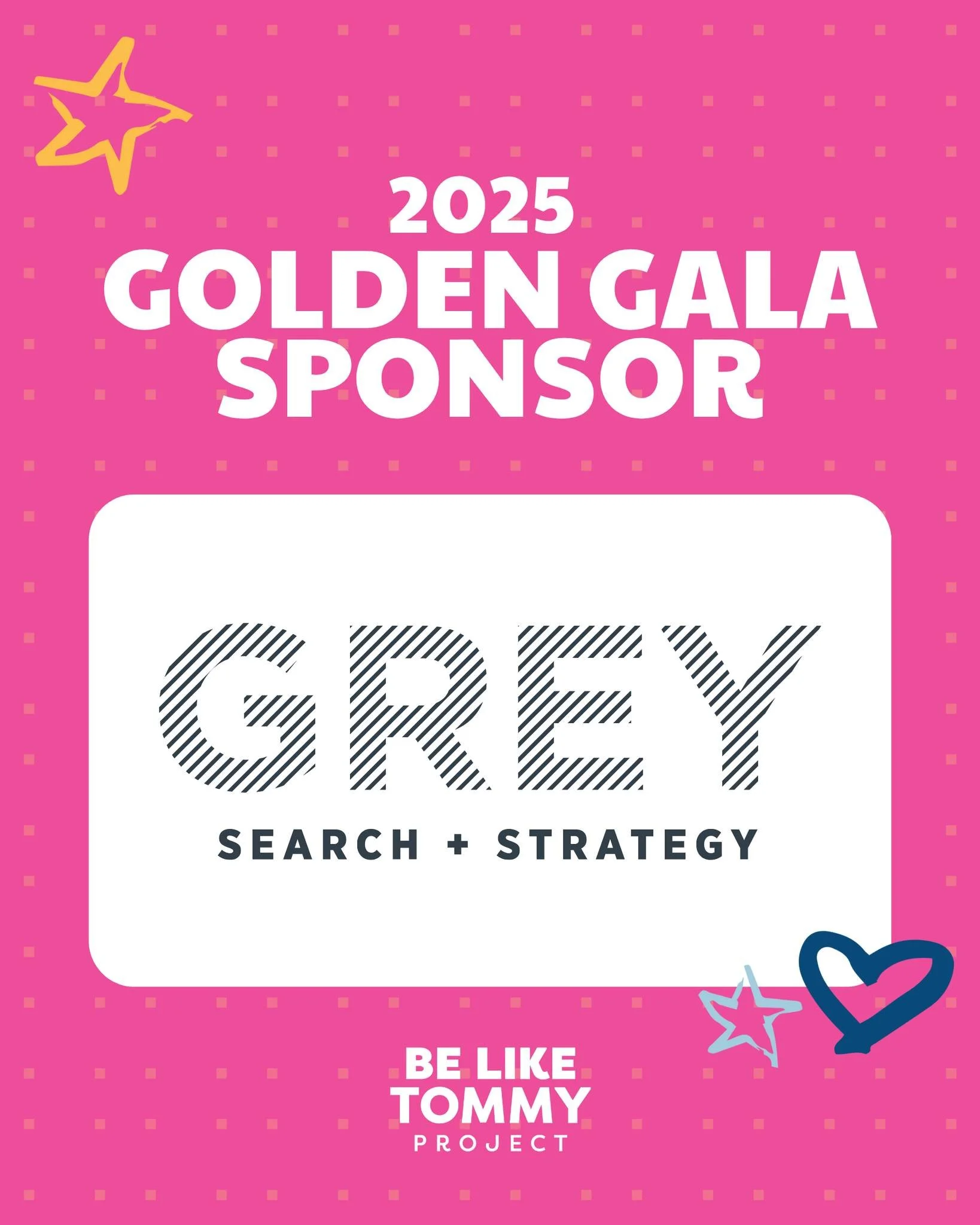 We&rsquo;re proud to have @greysearchstrategy as one of our Friendship Sponsors for the BeLikeTommy Golden Gala. Your support helps us keep creating joy-filled experiences for youth across Minnesota.

🎟️ Tickets and event info at beliketommy.org #Be