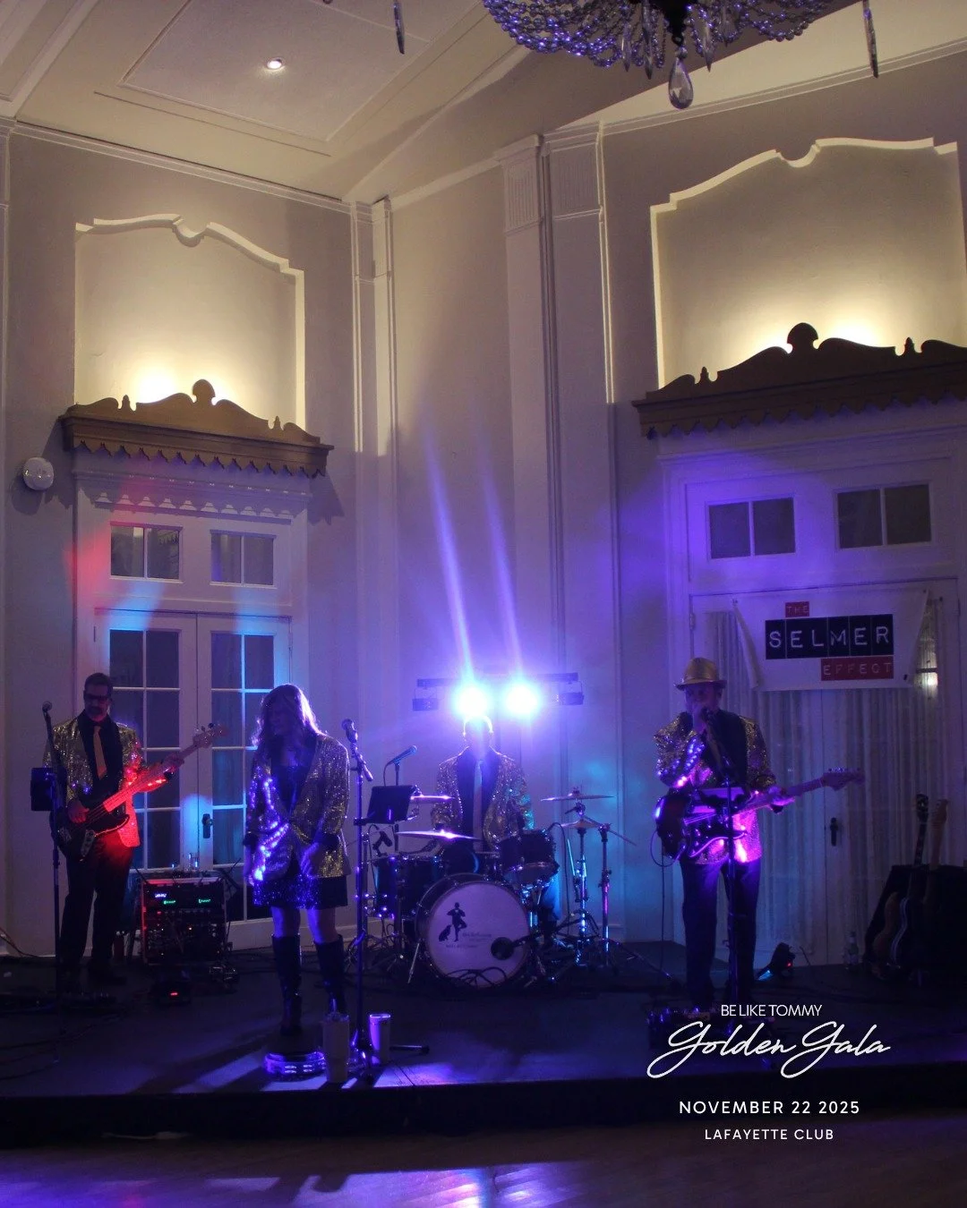 We&rsquo;re thrilled to have The @selmereffect  again this year at the BeLikeTommy Golden Gala. Thank you for bringing your incredible energy and sound to an unforgettable night.

🎟️ Get your tickets at beliketommy.org #BeLikeTommy