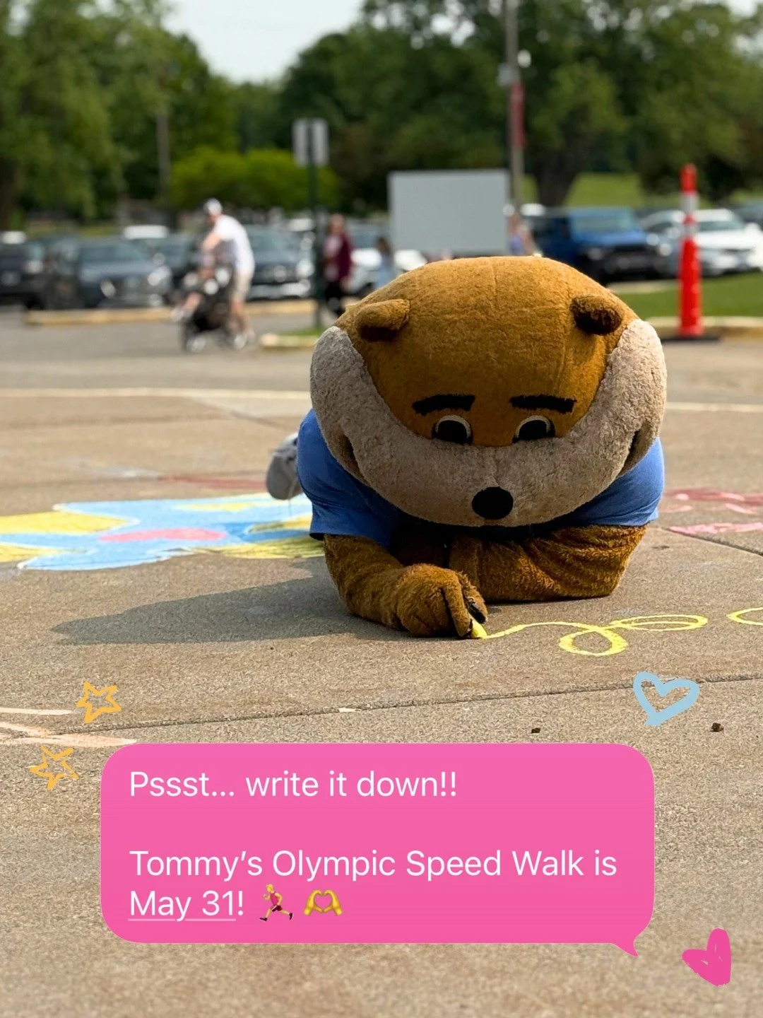 Mark your calendars. Tommy&rsquo;s Olympic Speed Walk returns May 31! 🏃&zwj;♂️

It&rsquo;s one of our favorite days of the year. A community coming together to move, laugh, and celebrate the spirit of Tommy.

All ages welcome. All abilities welcome.