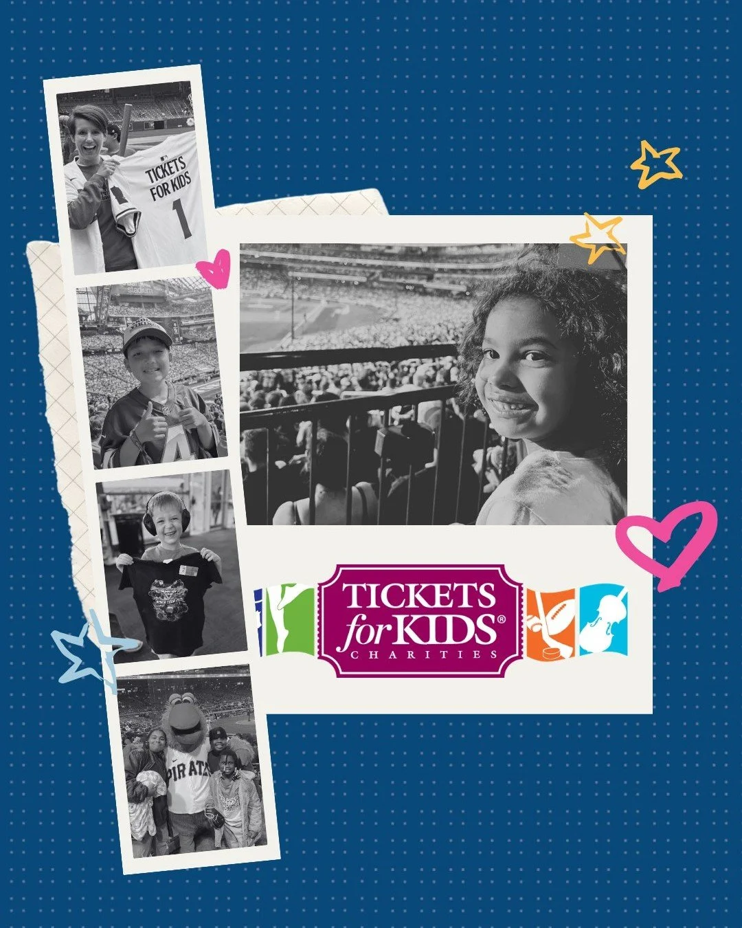 We&rsquo;re incredibly grateful to introduce one of our newest strategic partners, @ticketsforkids 🎟️

Tickets for Kids is an organization dedicated to creating access and opportunity by providing children and families with tickets to events they mi