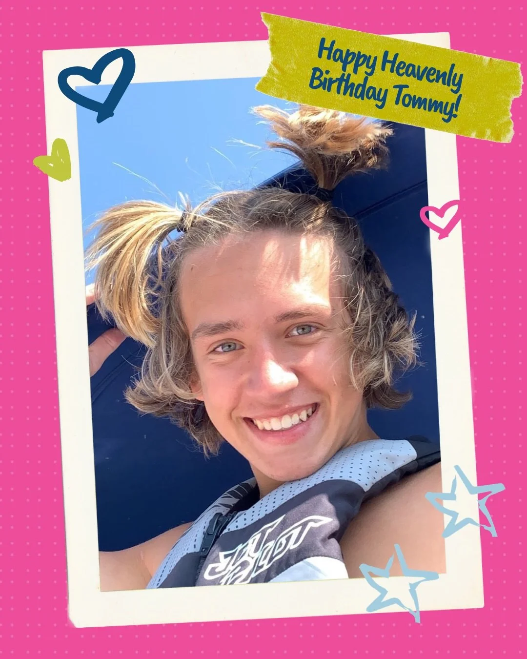 Today we celebrate Tommy 🎂🫶

19 years of a life that continues to impact so many. Tommy had a way of making people feel seen, valued, and included. It wasn&rsquo;t something he tried to do, it was just who he was.

While we wish he were here to cel