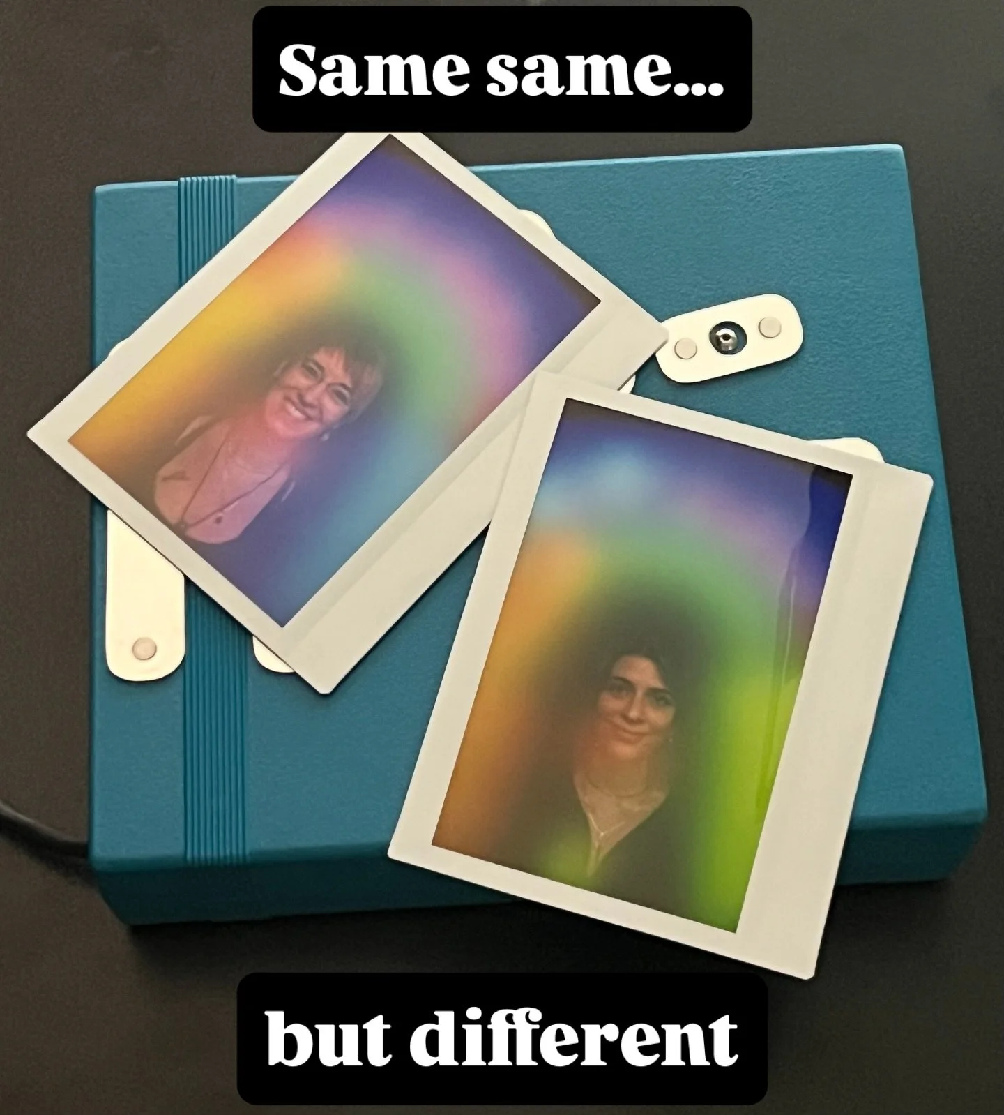 Same vibe, different experiences.

#auraart #austincreatives #atxvibes #polaroidstyle #karmicsnapshot