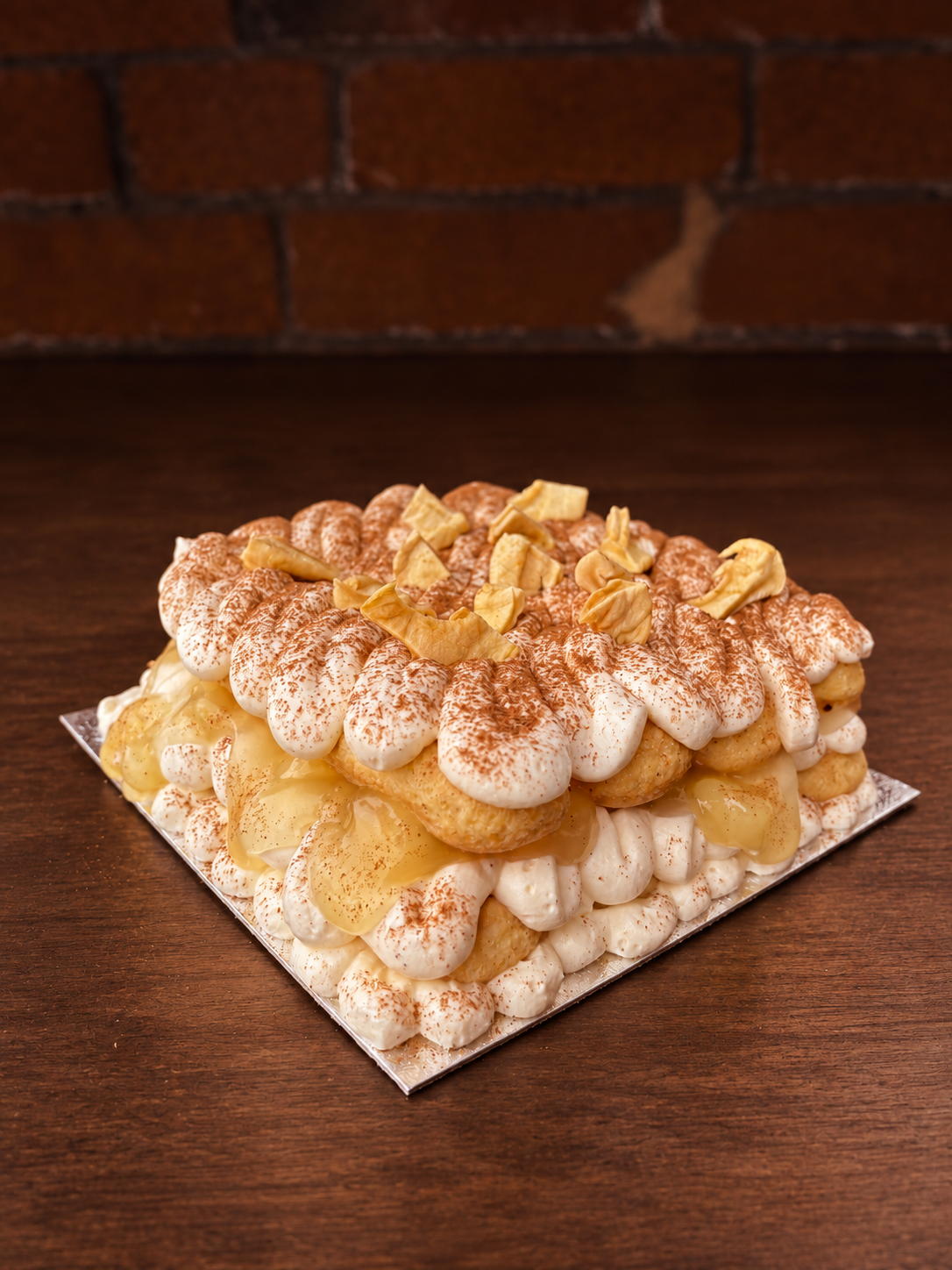 Apple & Cinna-misù Cake (V)