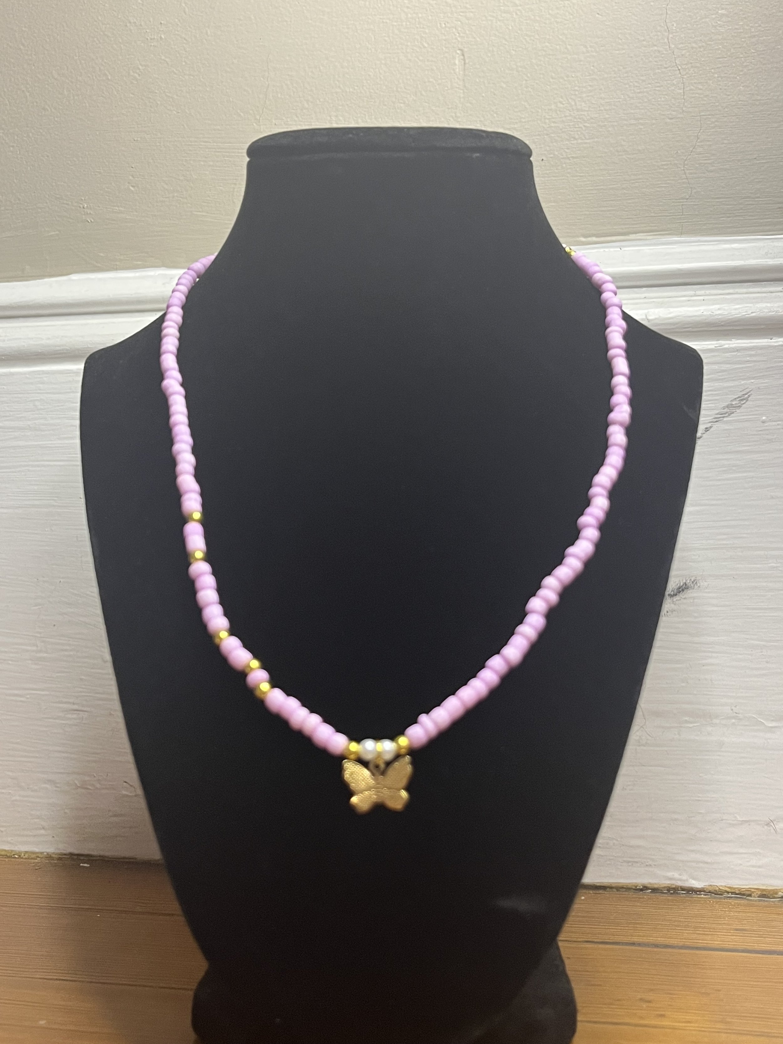 Golden Butterfly Necklace