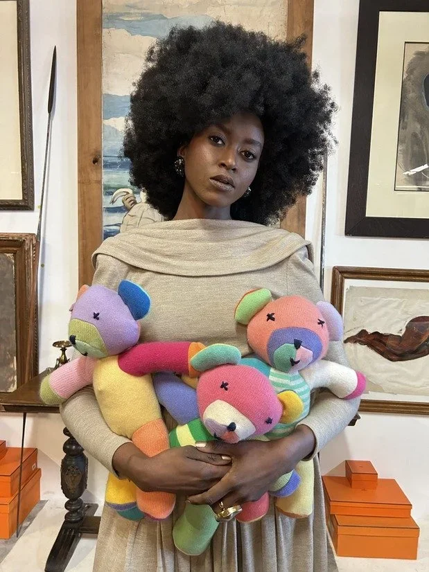 OUR STUDIO CASHMERE TEDDY BEARS!