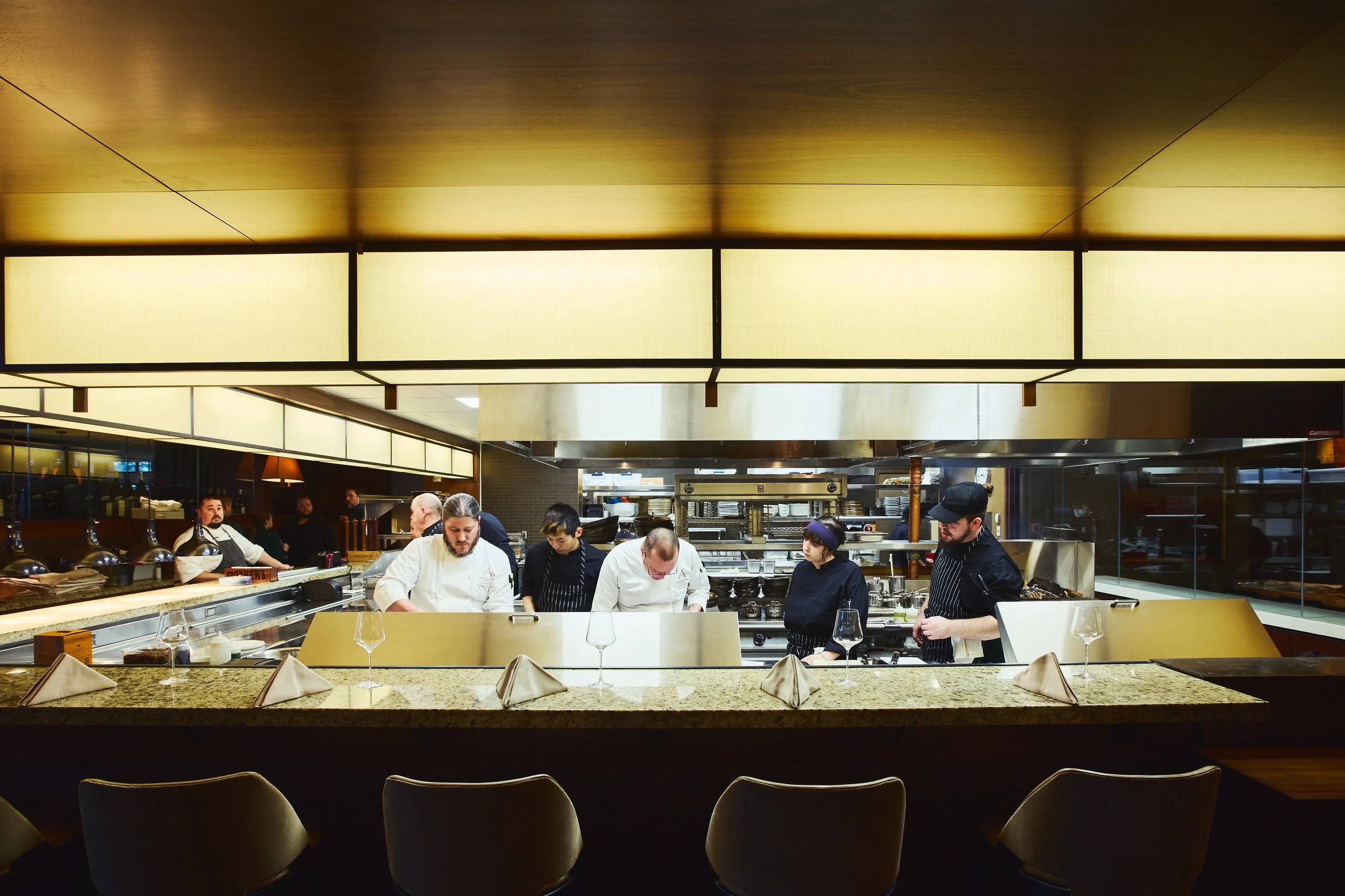 The Allison dining detail