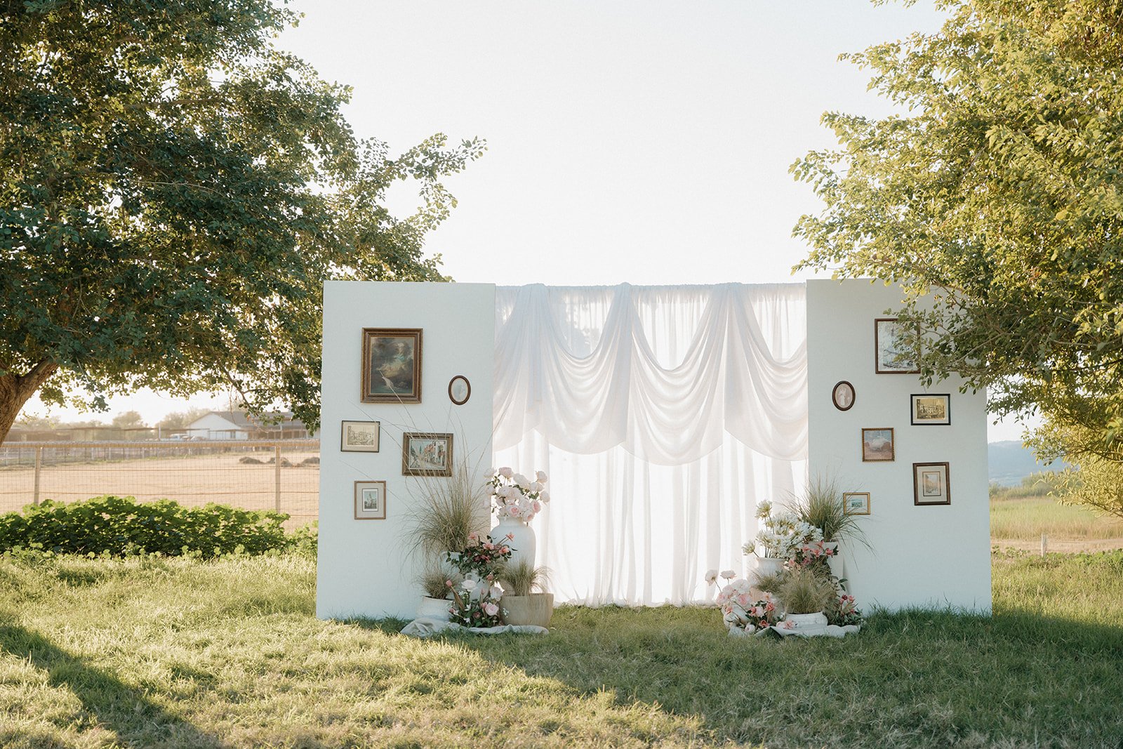 A unique altar set-up at a styled shoot hosted by Made Event Co. in Arizona.