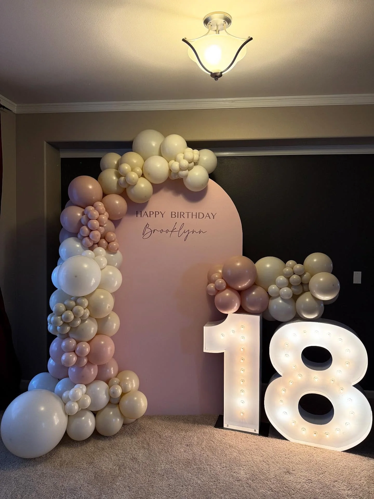 Happy Birthday Brooklynn💖

#talkpartytomeballoons #balloons #birthdaygirl #adulthood #marquee #events #wastate #balloonbusiness #smallbusinessowner