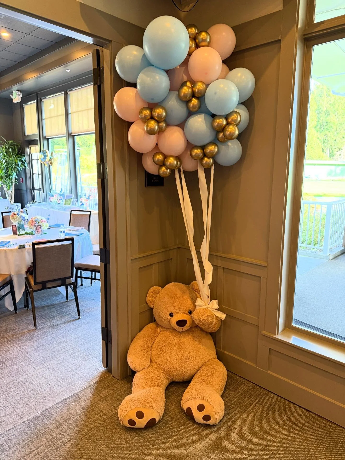 Sweetest gender reveal to end the year🩷⛳️💙

#TalkPartytoMeBalloons #SmallBusinessOwner #BalloonArtist #WAstate #letstalkparty