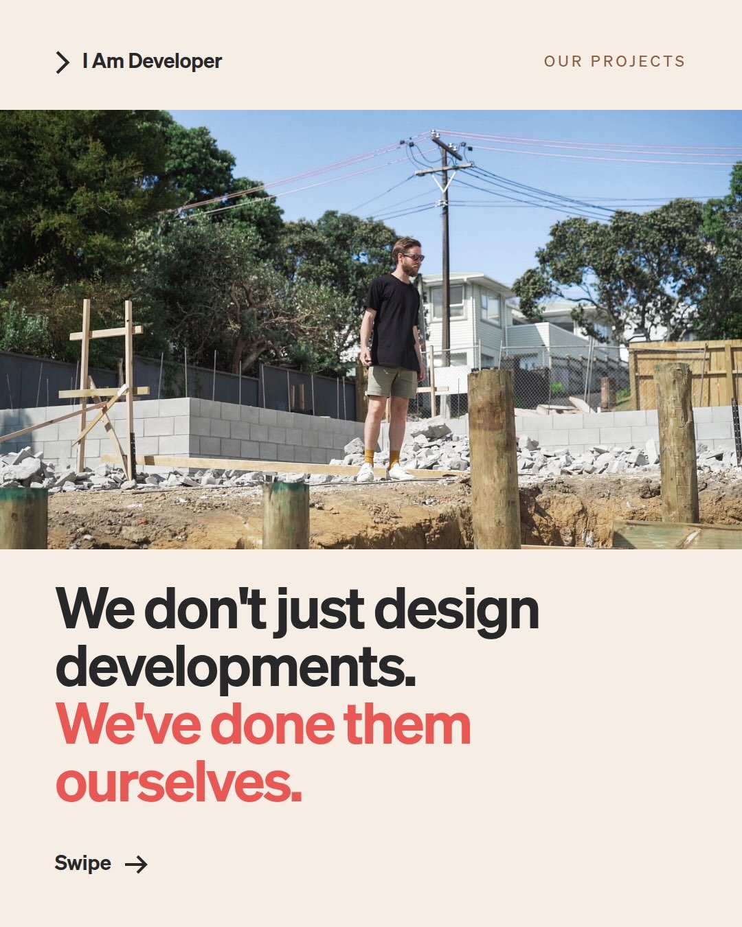 Why would you trust us with your project? Because we&rsquo;ve done it ourselves.

We&rsquo;ve renovated our own homes, including one through lockdown with two kids under three. We&rsquo;ve subdivided our own sites, built townhouses and relocated six 