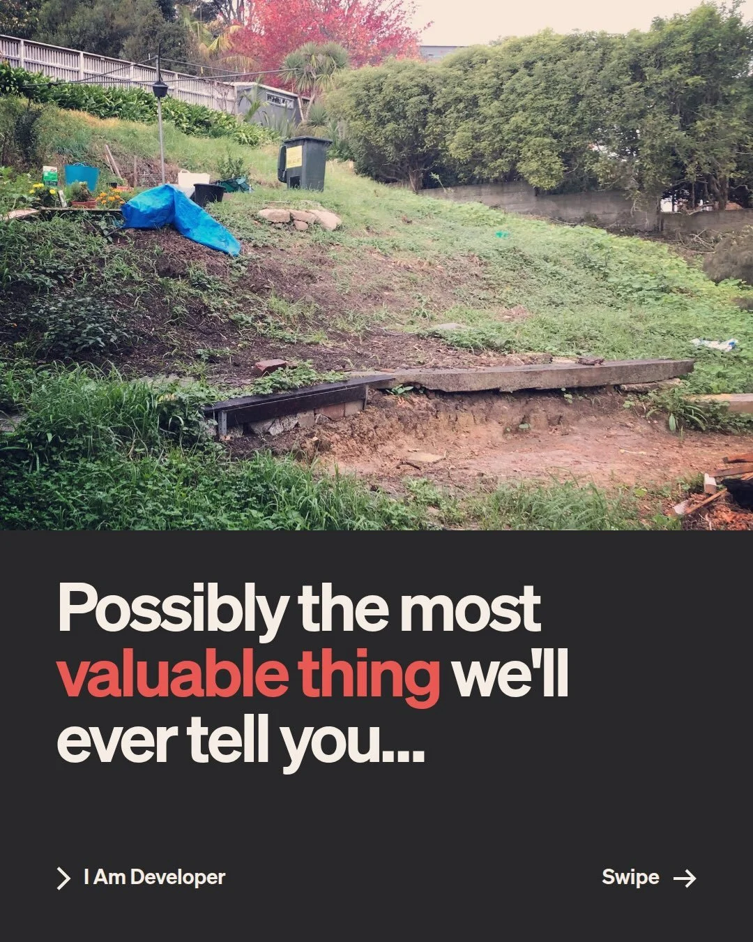 Possibly the most valuable thing we&rsquo;ll ever tell you: this won&rsquo;t work.

A family had held their rental for 23 years. They&rsquo;d never developed before. The zone said yes, so subdividing off the back and building a duplex looked possible