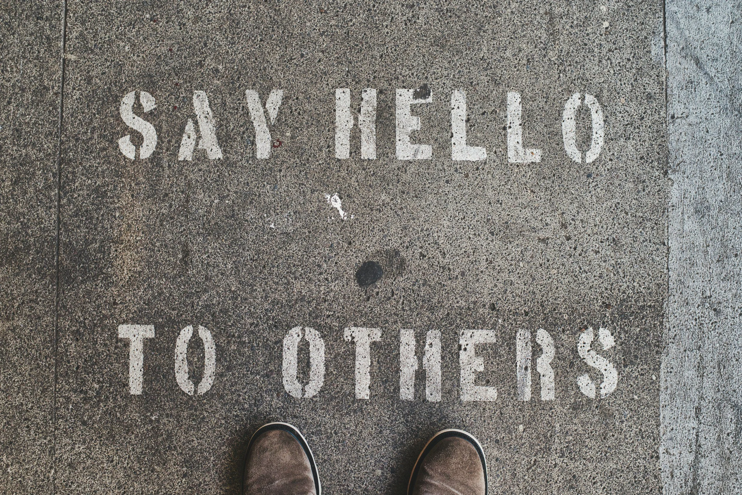 What happens when we assume competence and simply say hello?