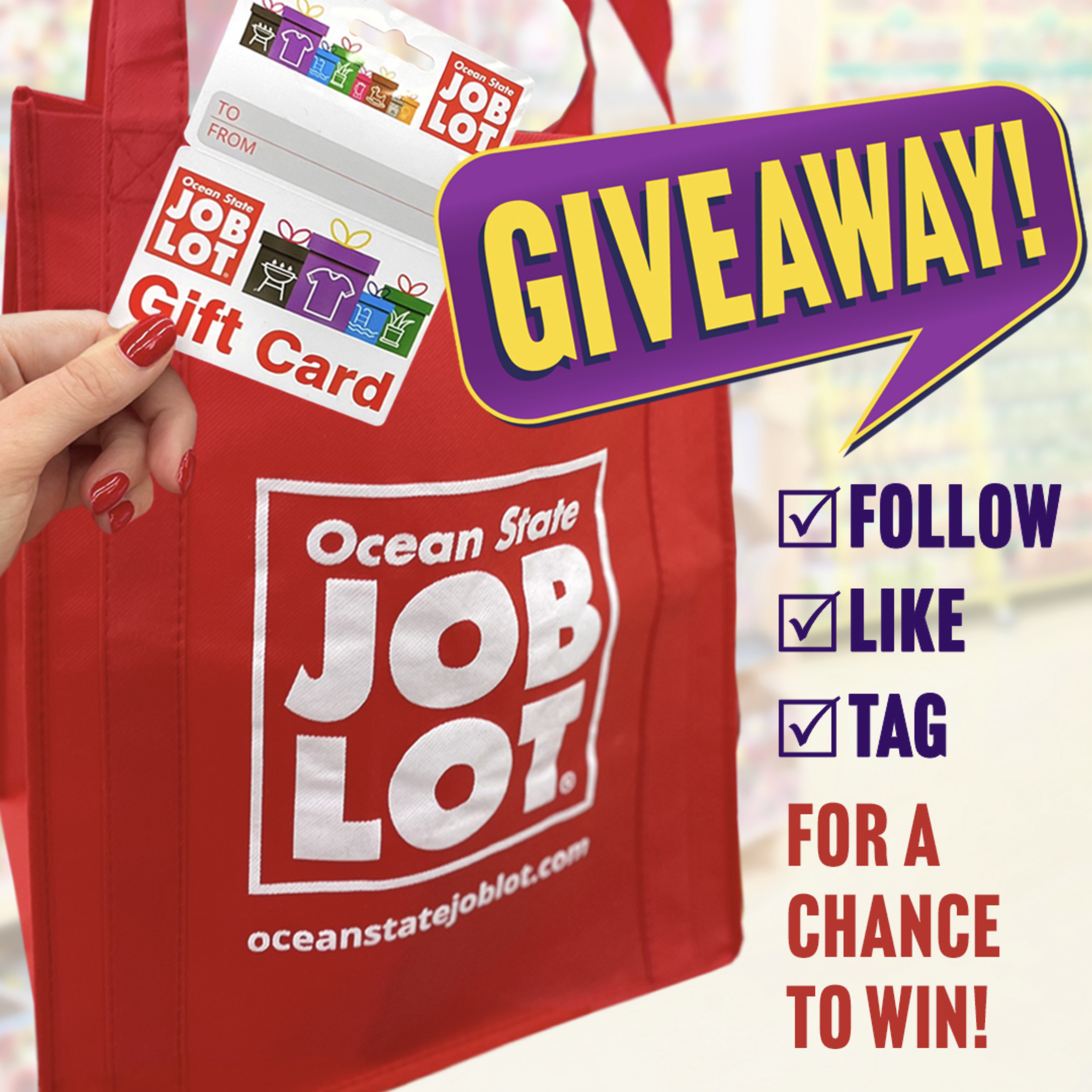 OSJL | IG Giveaway Social Post