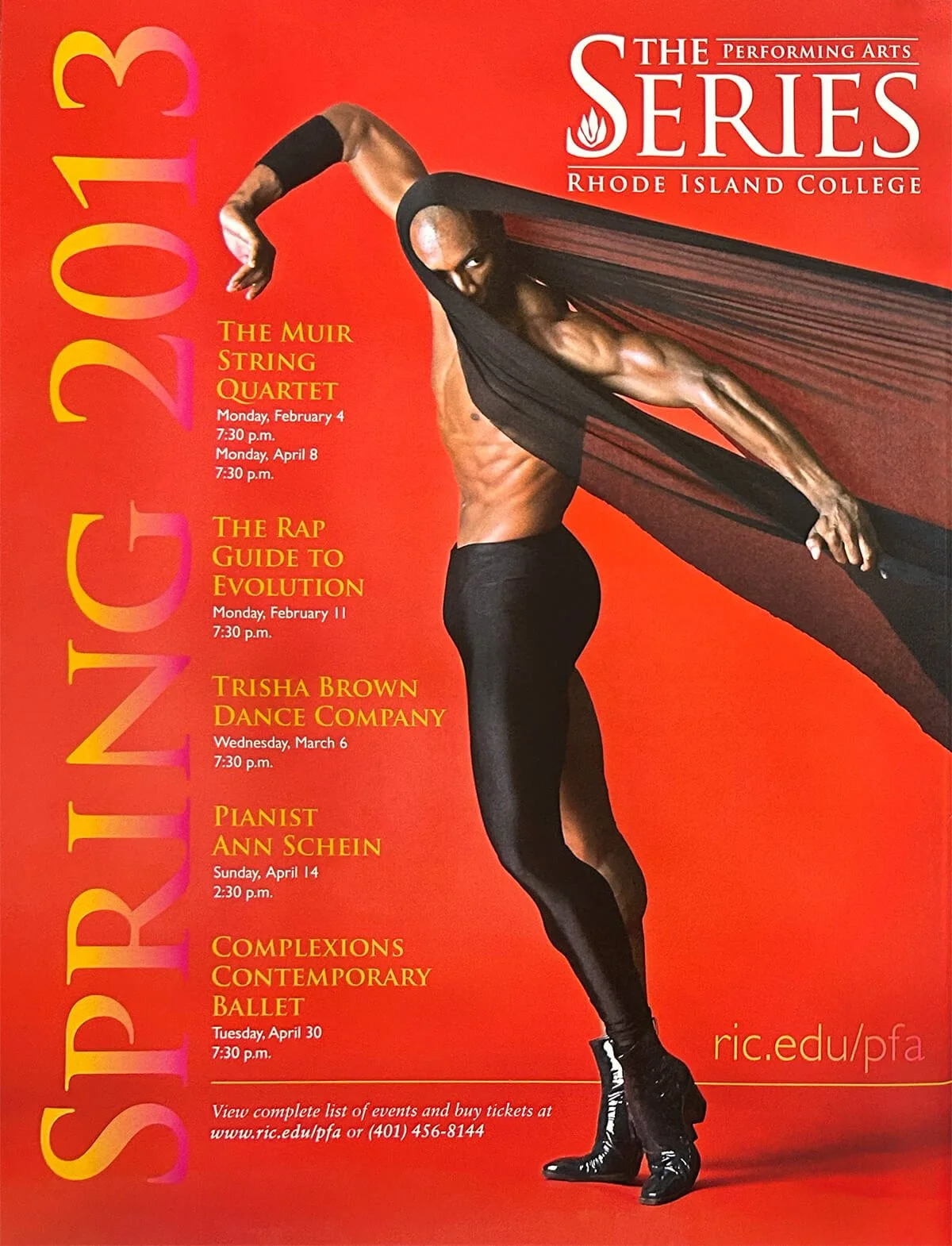 RIC | Performing Arts Series Full-Page Ad | Concept/Design