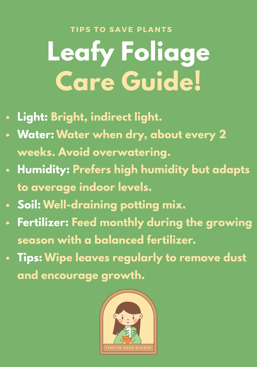 Leafy Foliage Care Guide