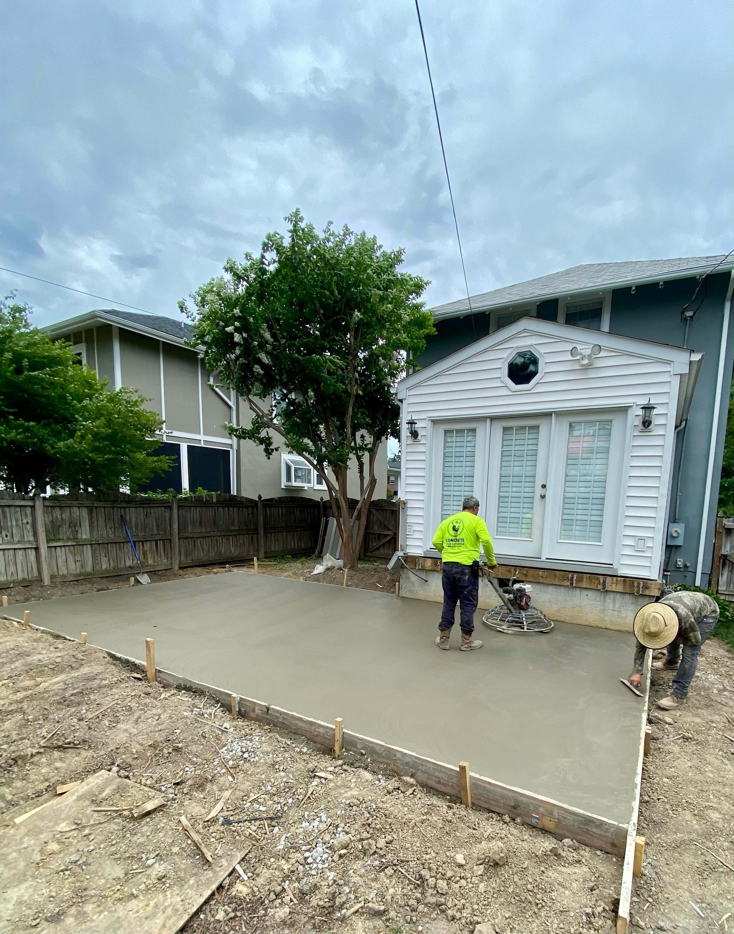 Some days the weather couldn&rsquo;t be any better!

Concrete days can be tricky during the spring. One day it&rsquo;s 55, the next 100. Sometimes there&rsquo;s no clouds and sometimes you&rsquo;re stuck in a hot damp blanket of humidity. Sometimes a