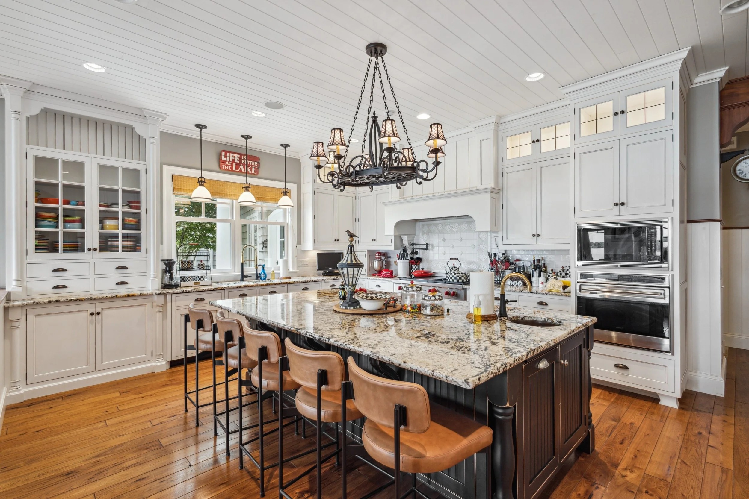 Interior edited real estate photo for home listing for sale with realtor