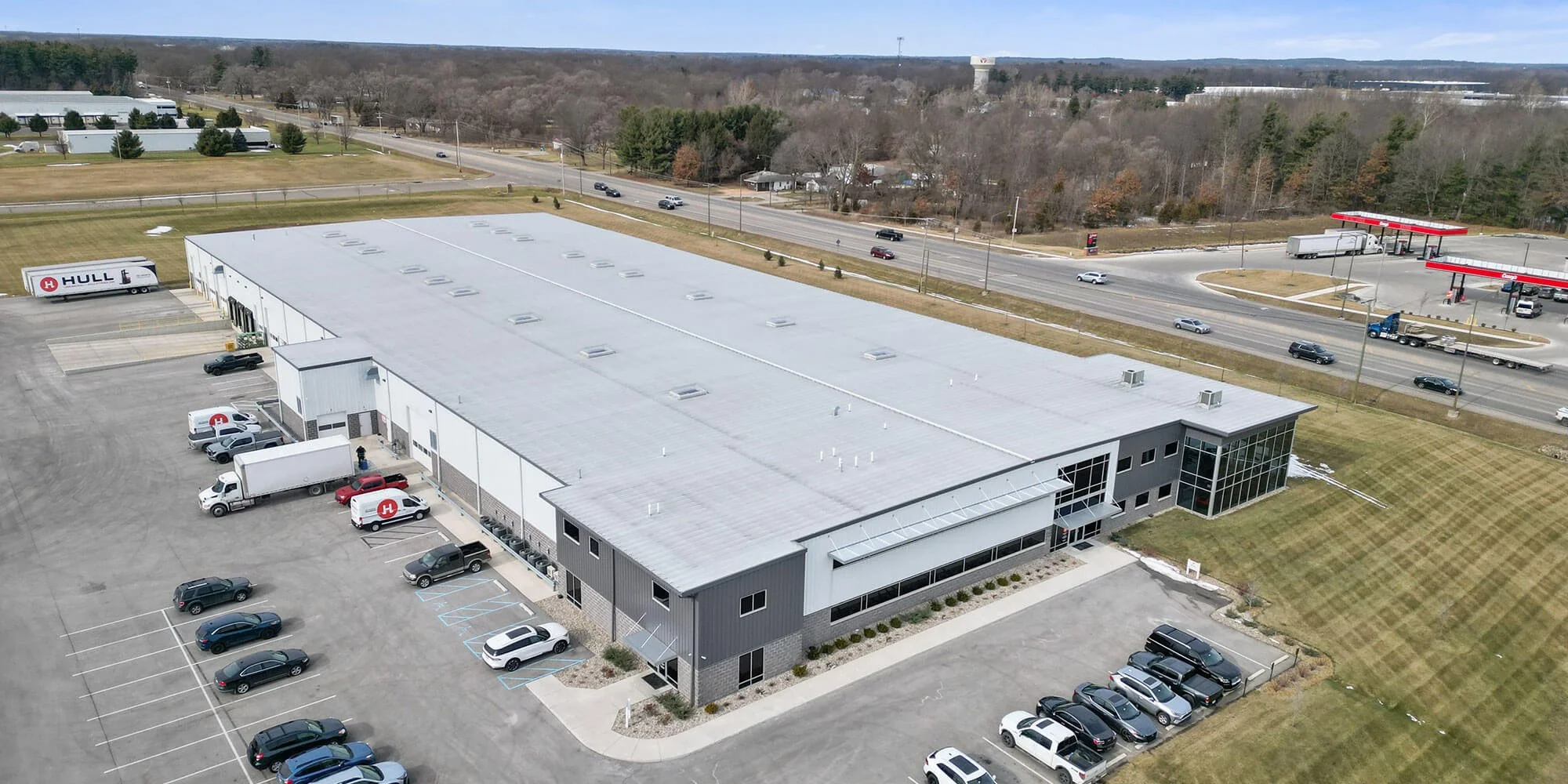 Drone Thermal Roof Inspection for Moisture Detection in Michigan Commercial Roofs