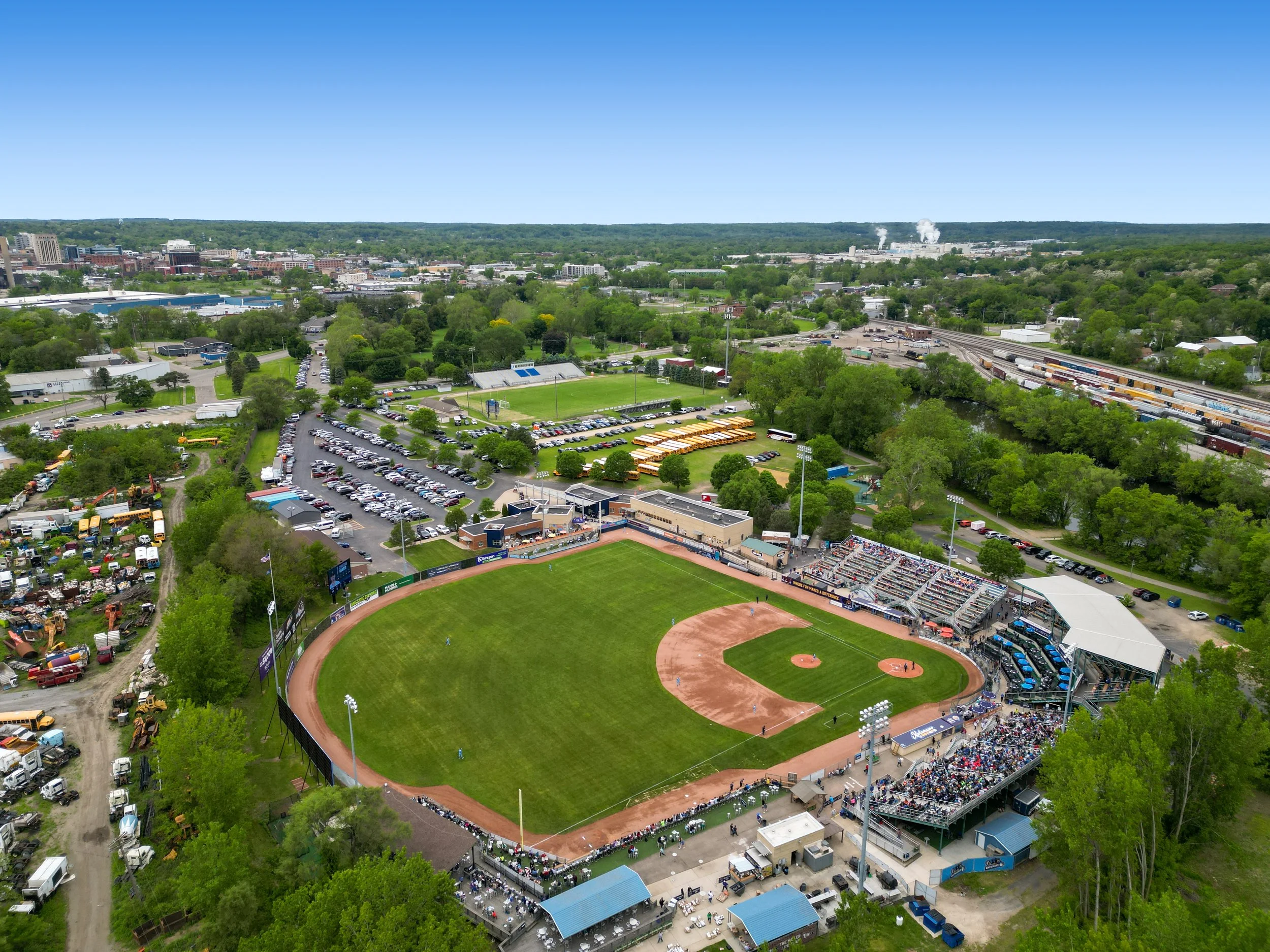 commercial marketing branding business professional ground and drone aerial photography service photo #2