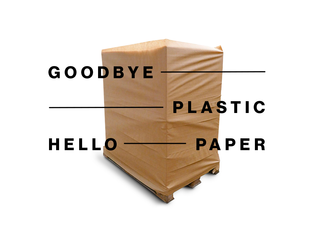 Seastretch pallet wrap compostable