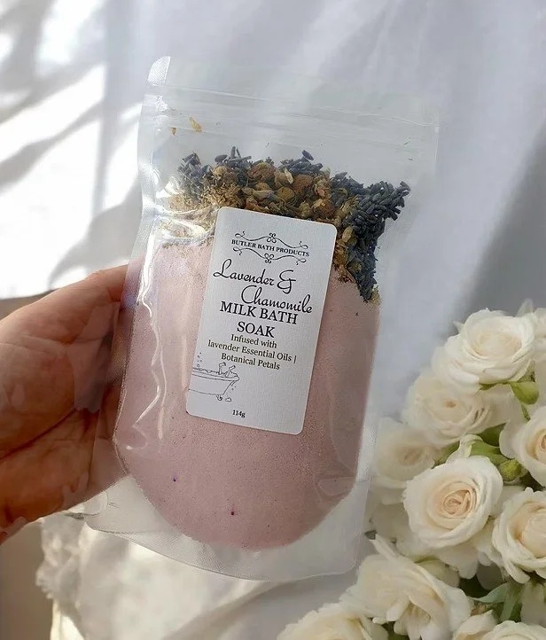 Floral Milk Bath Soaks