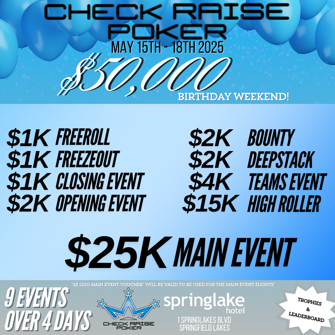 $50 000 Birthday Weekend!