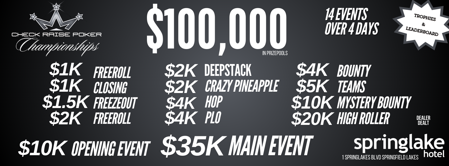 $100 000 CHAMPIONSHIP SERIES