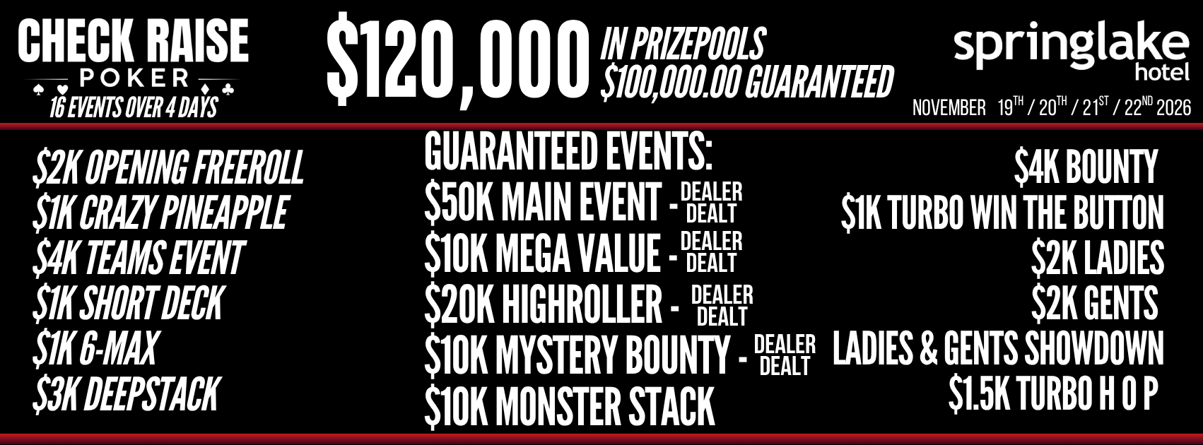 $120K LEVEL UP-NOVEMBER SERIES