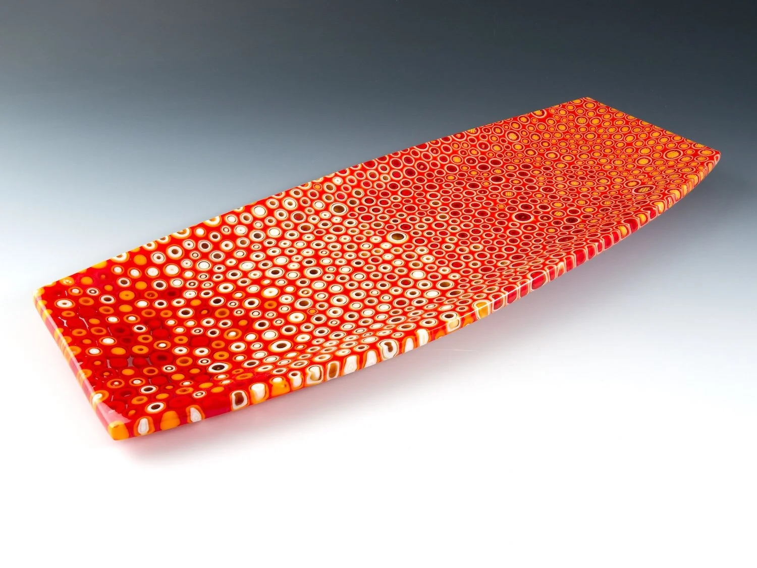Ruby Honey Murrine Platter by Karen Wallace 1.jpg