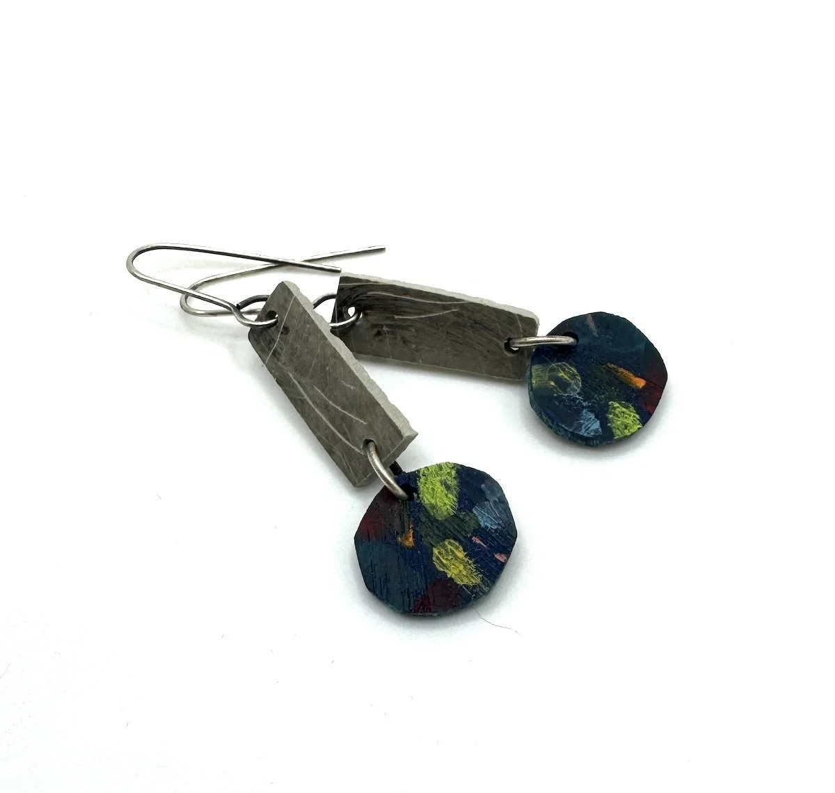Genevieve Williamson rainbow cirlce small dangles 2.jpeg