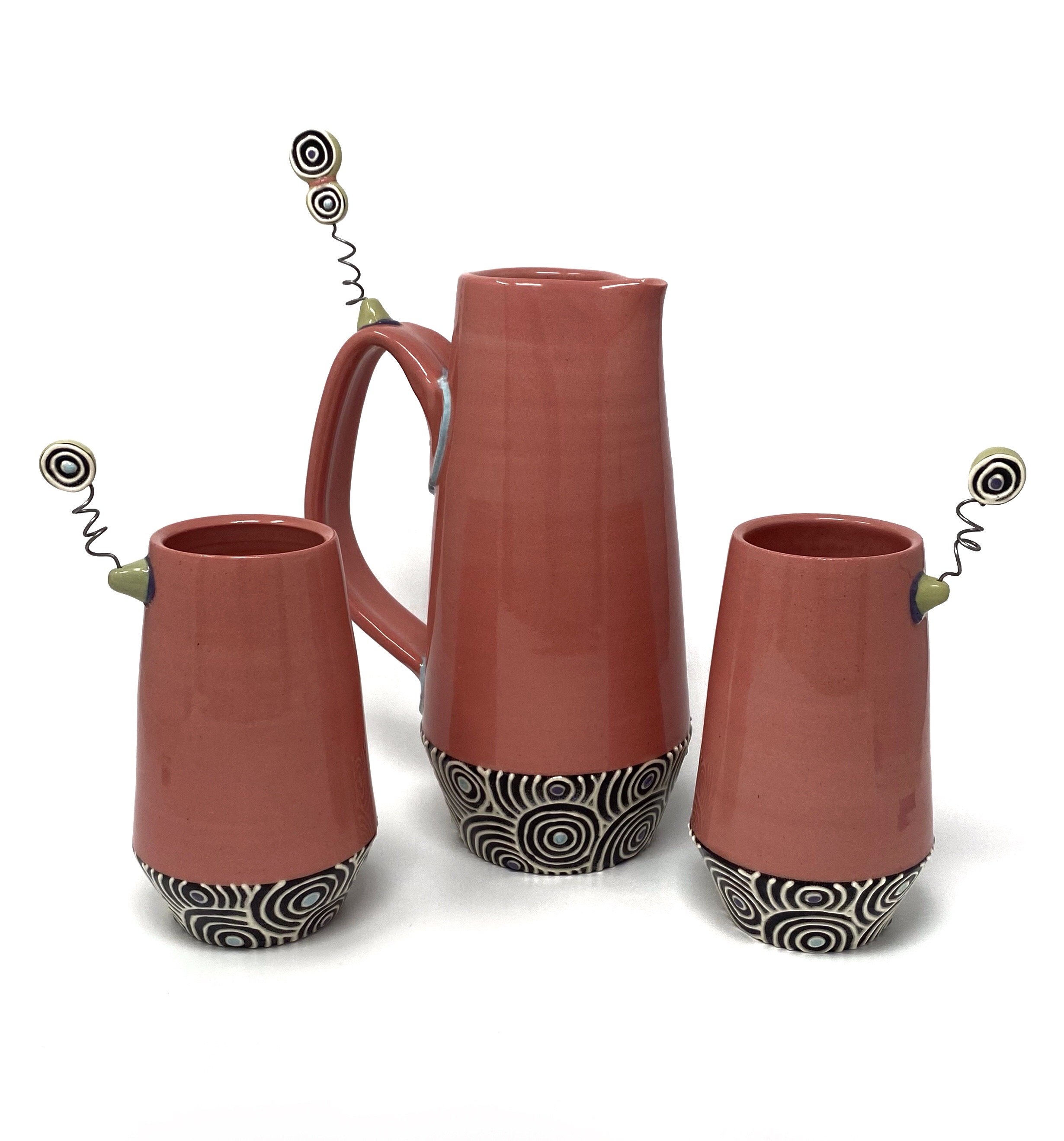 Chaos Contemporary Craft art gallery columbus ohio ceramics hannah lenhart tea set mug teapot