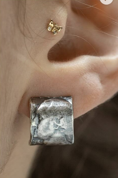 Quarter Cuff Earrings
