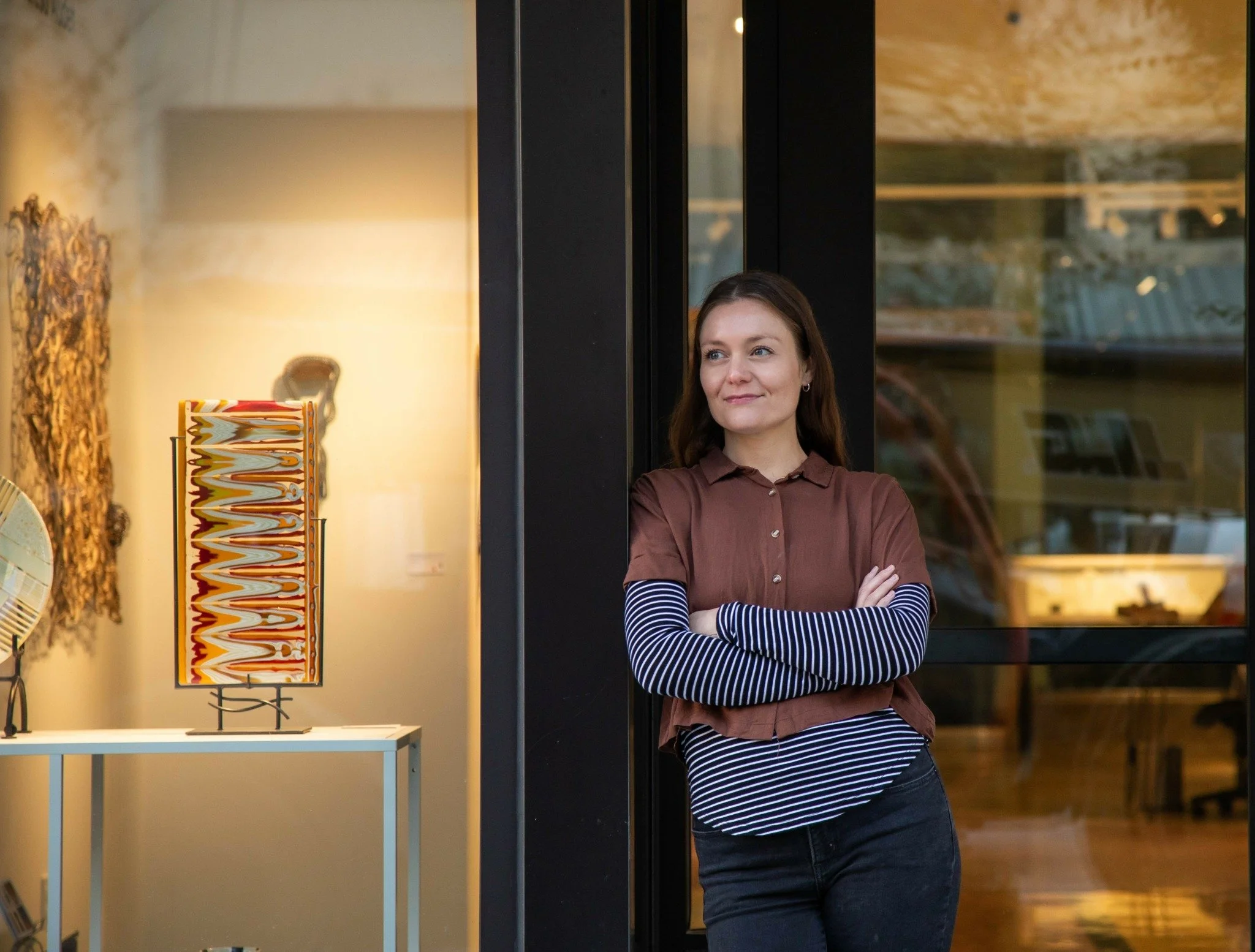 Margaret Wunderlich Gallery Director and Owner of Chaos Contemporary Craft Art gallery