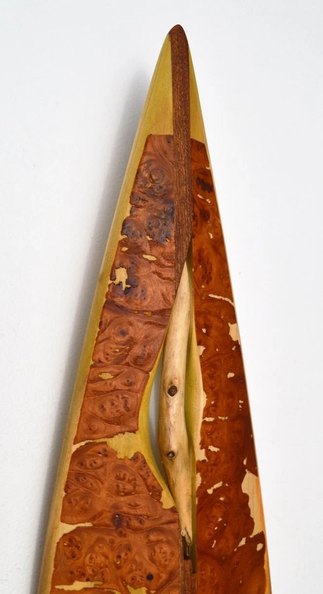 Boat 88. 48x9x2, sticks, veneer and paint on poplar.jpg