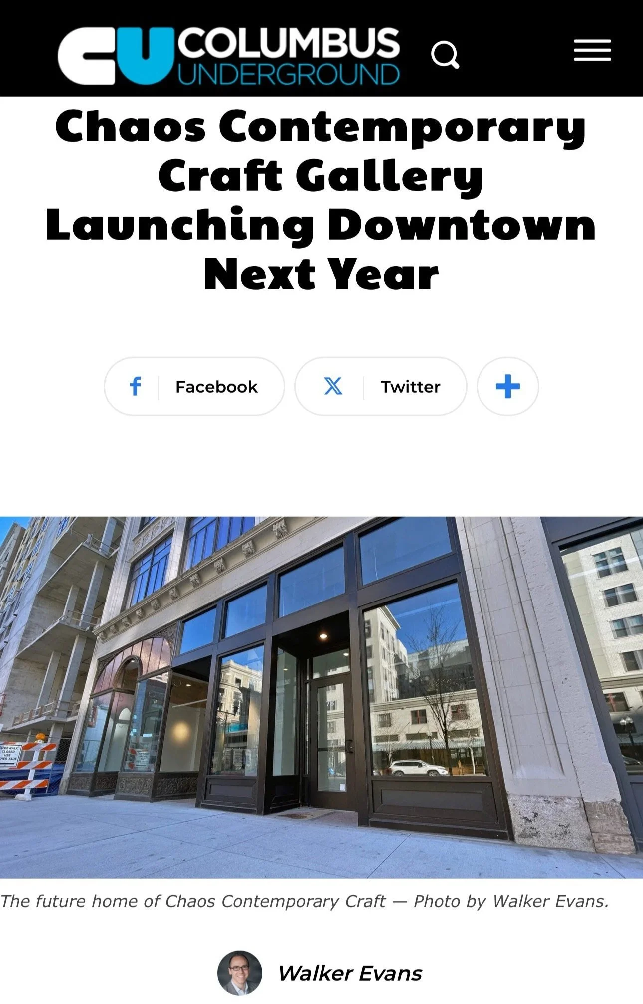 Chaos Contemporary Craft, Contemporary art gallery, Columbus, Ohio, specializing in ceramics, glass, wood, fiber, jewelry