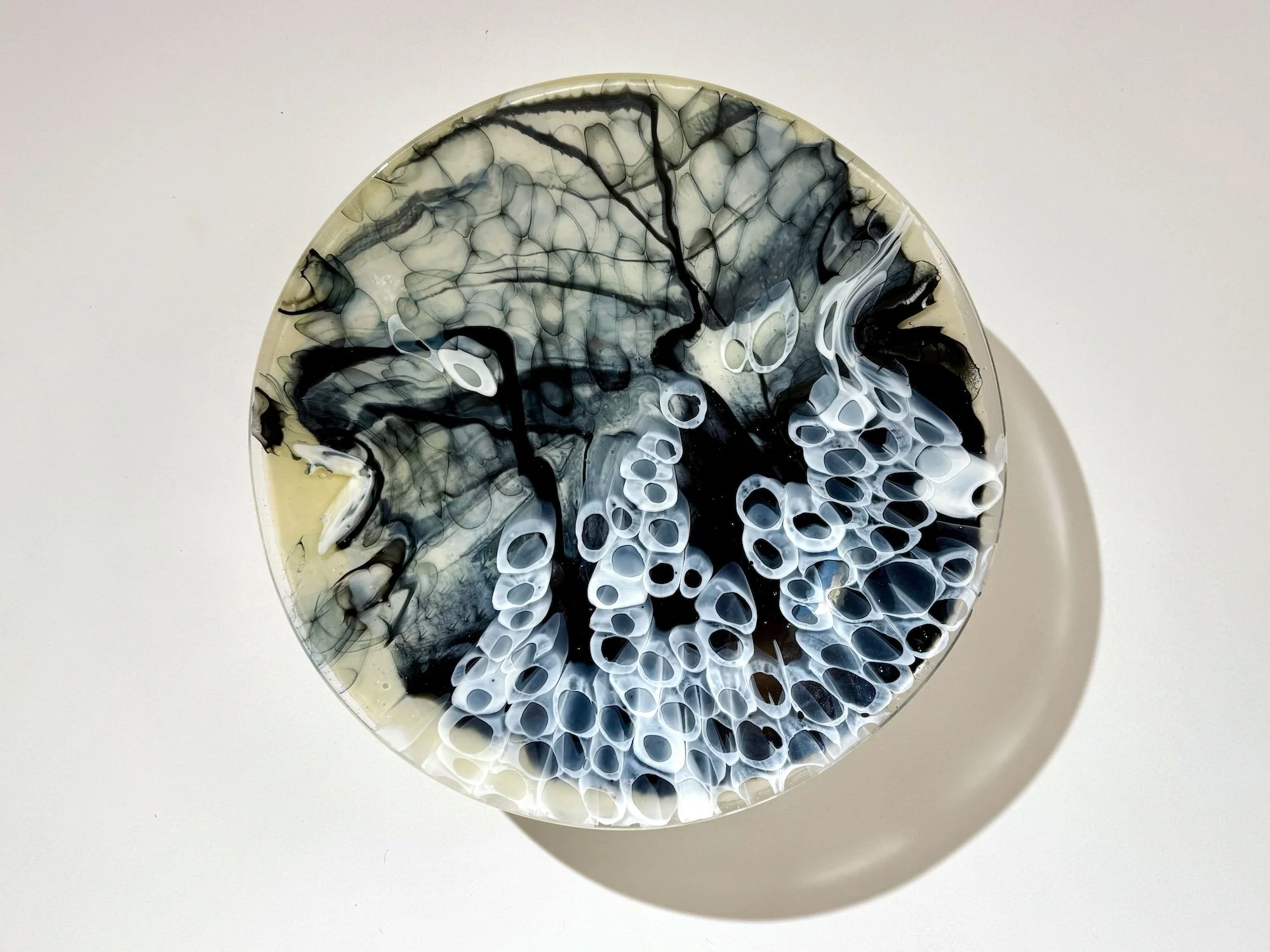 Interstellar V Fused Glass Wall Hanging by Karen Wallace copy.jpeg