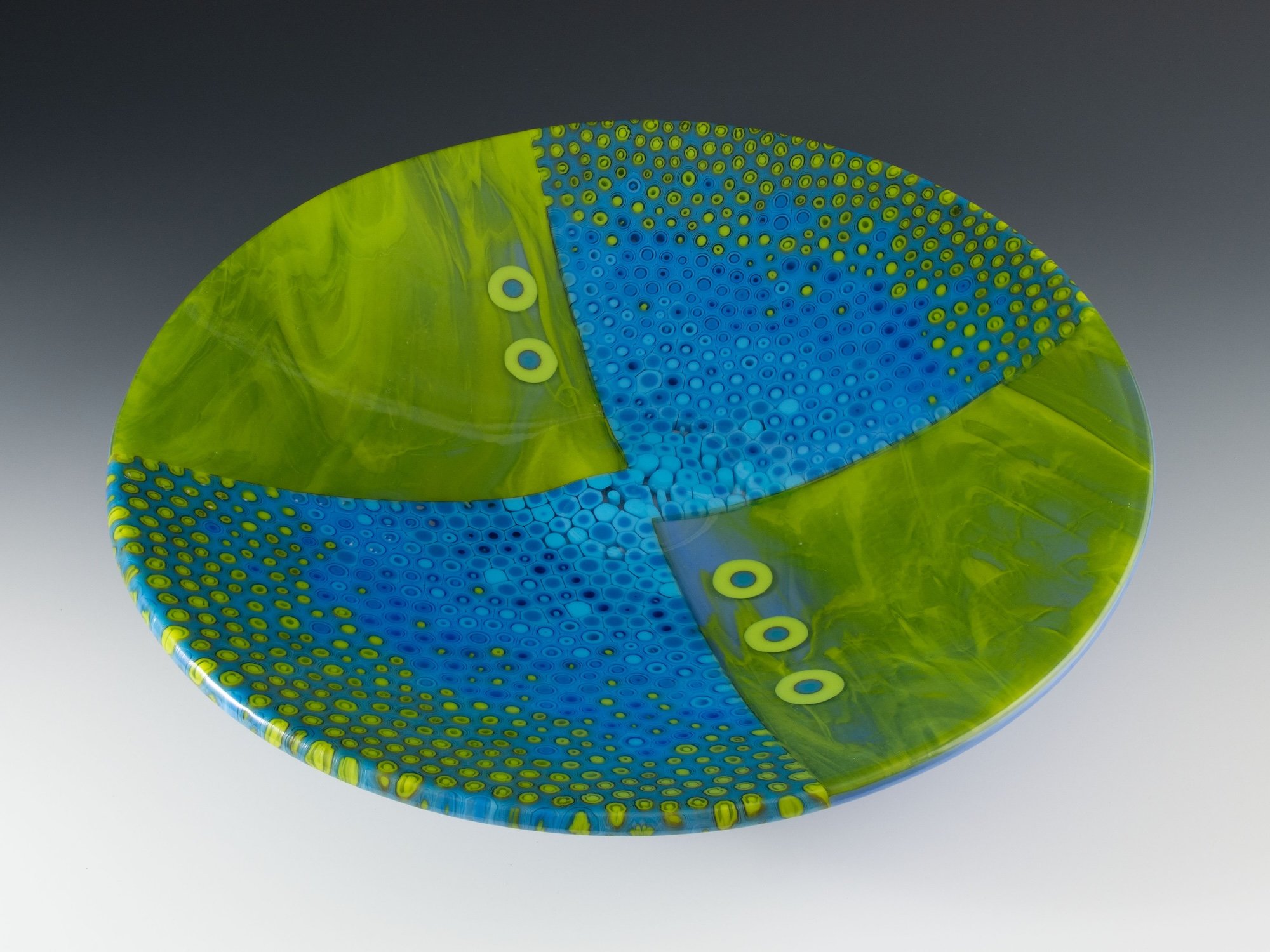 Wetlands II Fused Glass Bowl by Karen Wallace 1 copy.jpeg