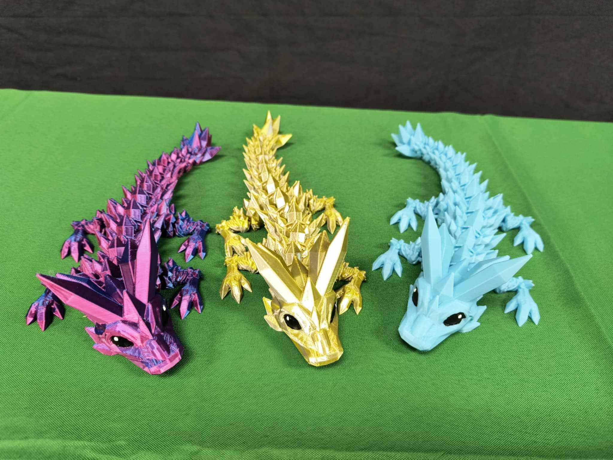 Crystal the Crystal Baby Dragon