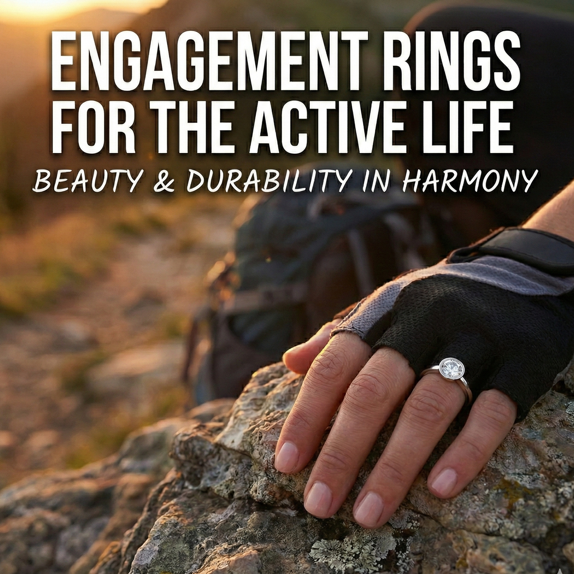 Engagement Rings for the Active Life: Beauty &amp; Durability in Harmony