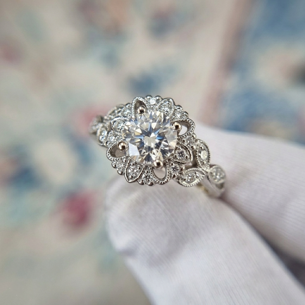 White Gold and Diamond Engagement Rings - Prosper Tx