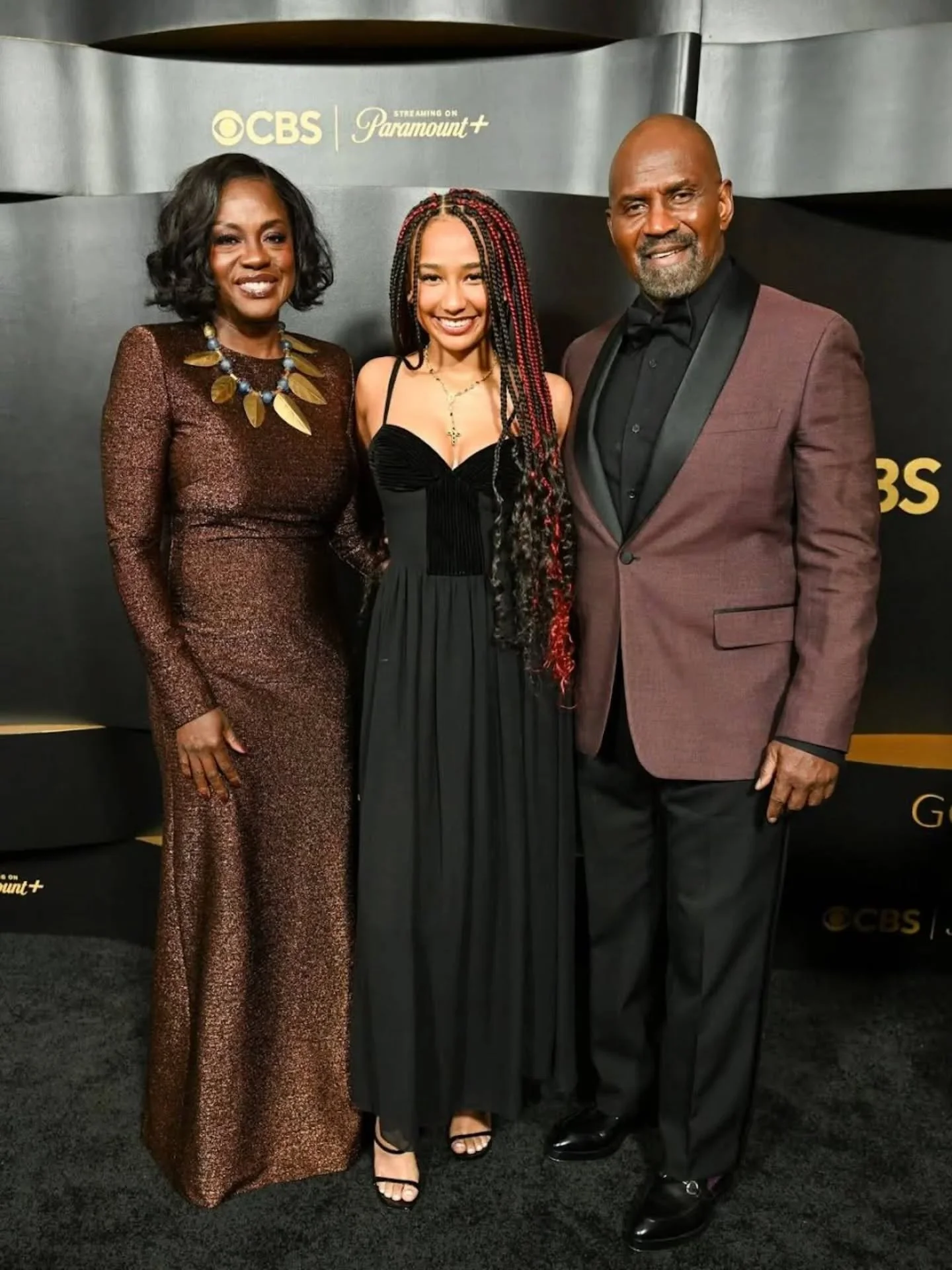 Viola, Julius and Genesis looked absolutely stunning at the @GoldenGlobes 🙌🏿🔥😍