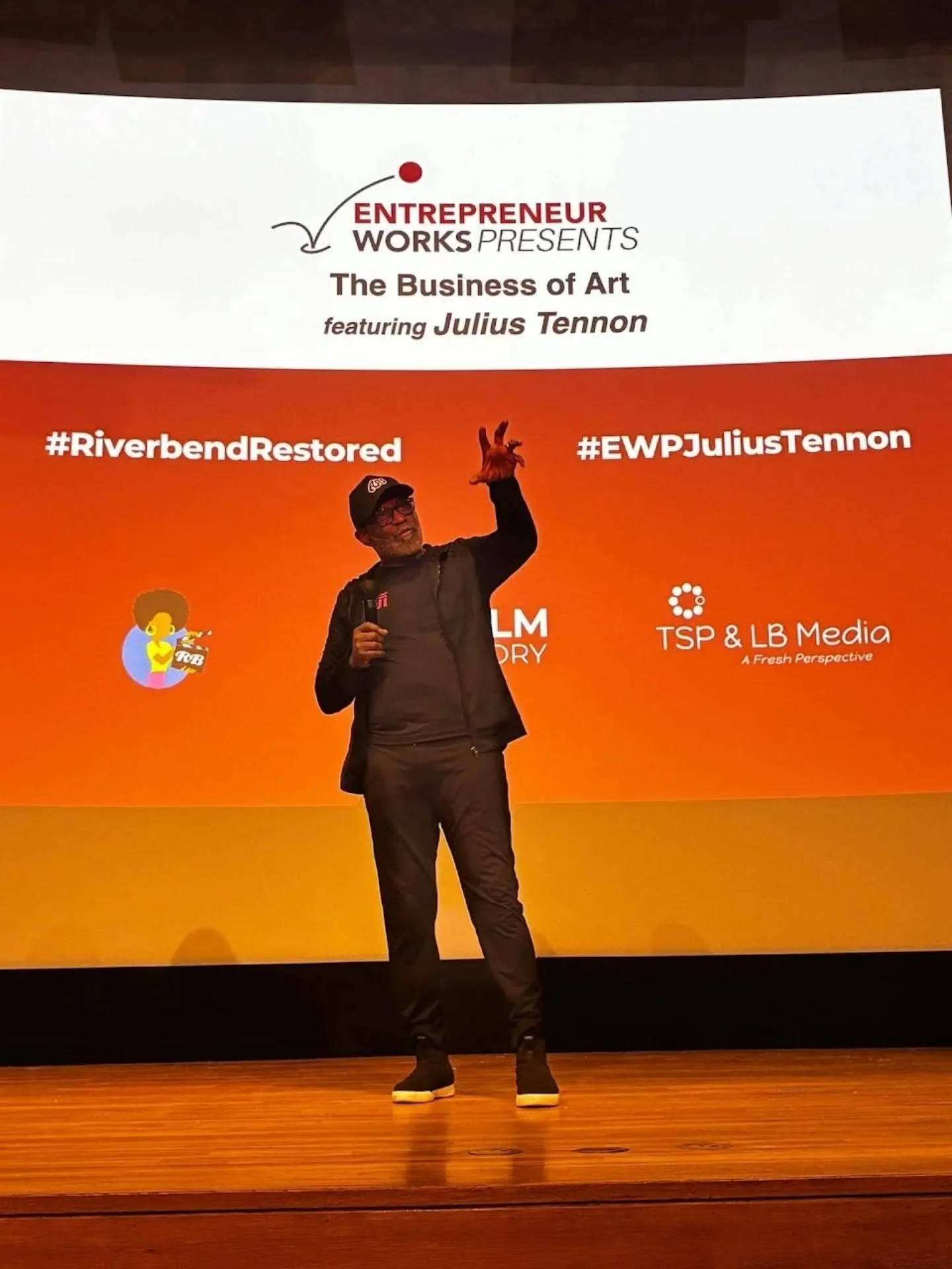 Philly showed up and showed out. Huge thanks to @philmfactory + Entrepreneur Works (@entreworks) for bringing &ldquo;The Business of Art&rdquo; to life &mdash; and to everyone who pulled up to build, learn, and connect. Grateful for the conversation 