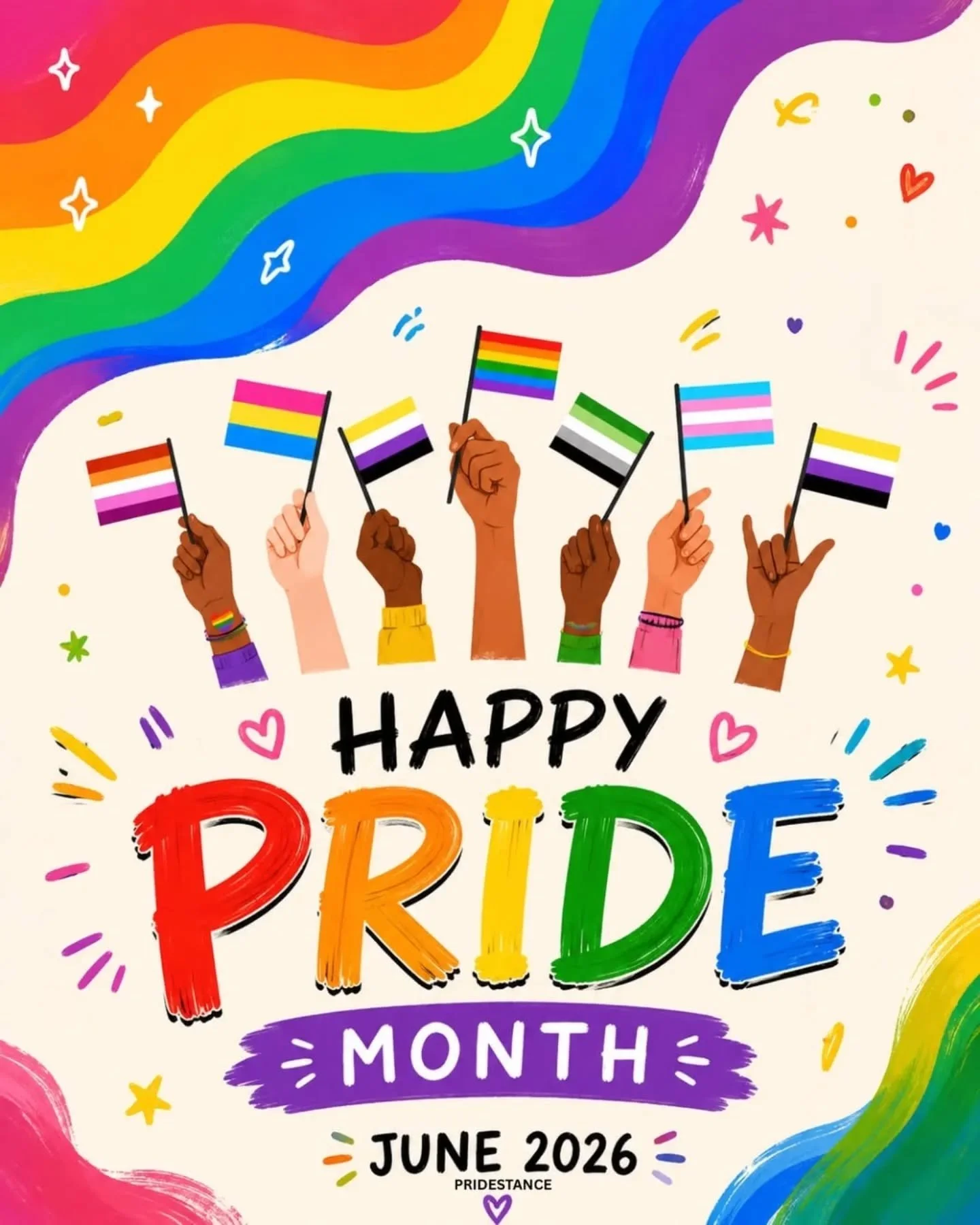 Happy Pride Month! 🌈✨❤️